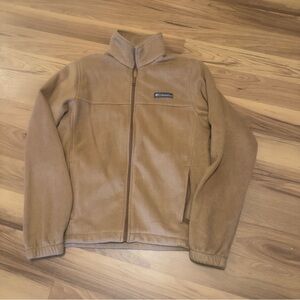 Columbia Men's Light Brown Fleece Jacket